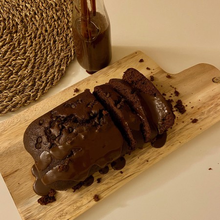 Double chocolate cake Saveurs Santé  Desserts
