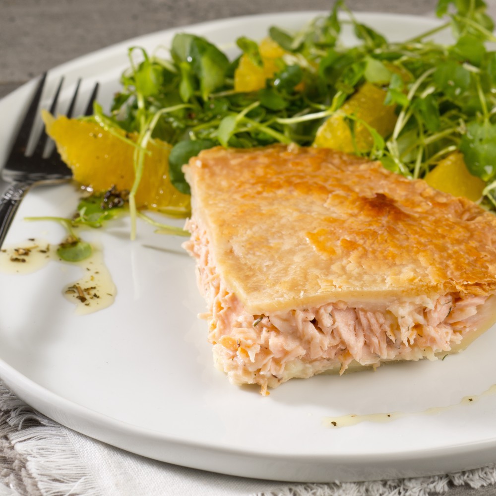 Salmon paté 8" Saveurs Santé Aliments Saveurs Sante Pâtés (pies)