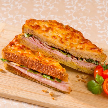 Crazy ham & egg sandwich Saveurs Santé  Lunches