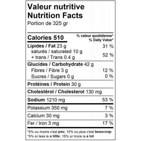 Ragoût de boulettes 1 kg Saveurs Santé Aliments Saveurs Sante Portions Familiales