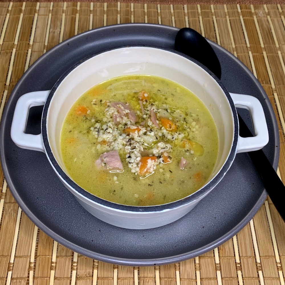 Reinvented pea style soup Saveurs Keto Aliments Saveurs Sante Keto Flavors