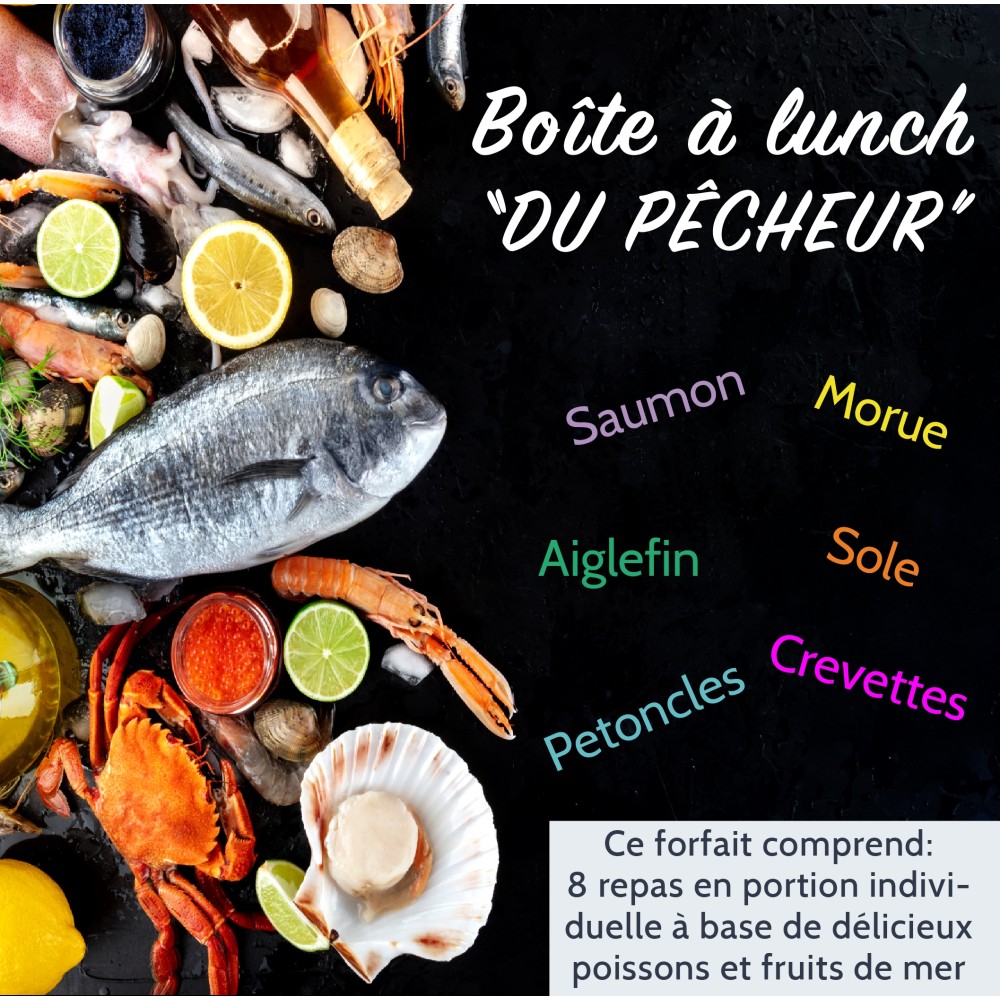 Boîte à lunch Du Pêcheur Saveurs Santé Aliments Saveurs Sante Boîtes à lunch