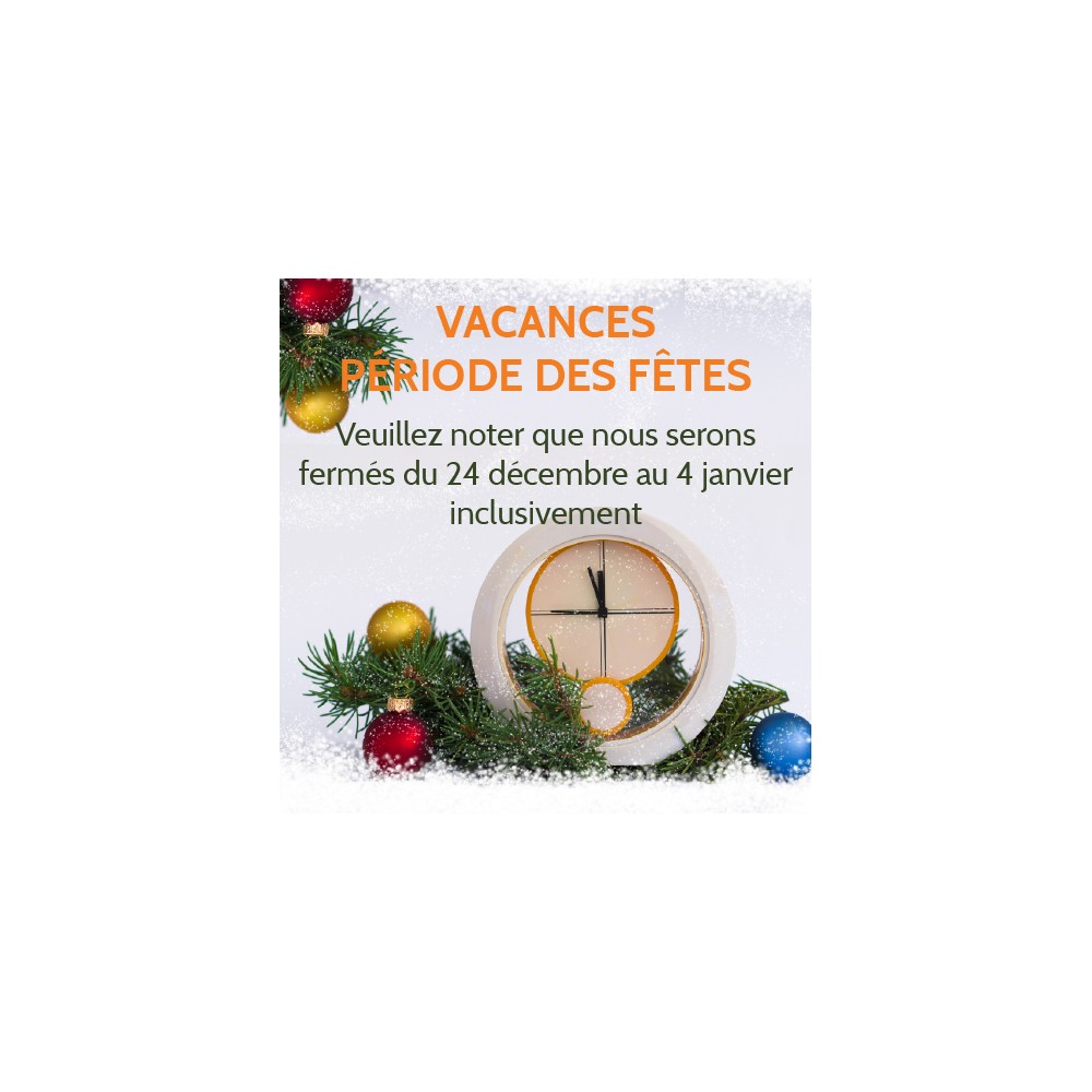 VACANCES PÉRIODES DES FÊTES Saveurs Santé Aliments Saveurs Sante Portions Individuelles