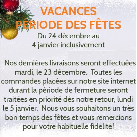 HOLIDAY VACATIONS Saveurs Santé Aliments Saveurs Sante Individual Portions